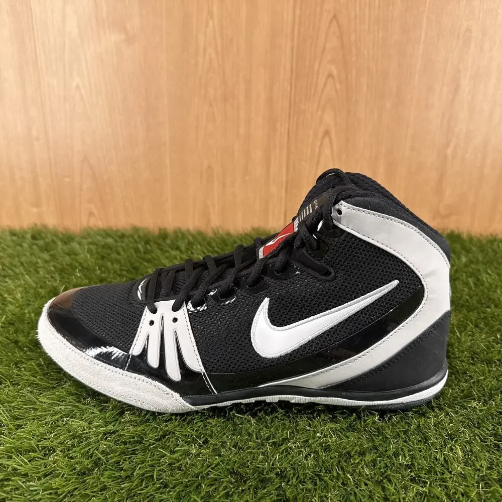 Nike Freek Black White Wrestling Shoes 316403-011 Men's Size 10.5